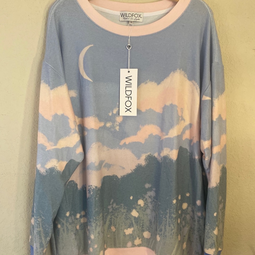 Wildfox Roadtrip Sweatshirt New With Tags Size Small